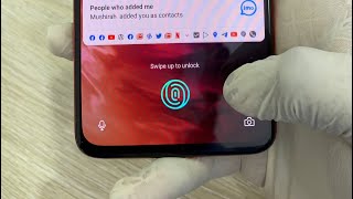 Oneplus 7 fingerprint sensor unlocking through gloves!