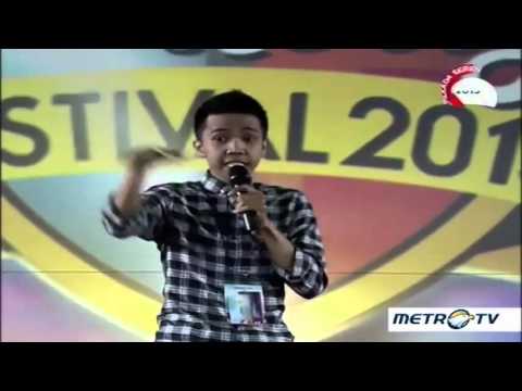 Arif Brata (Makassar) - Finalis Street Comedy - Stand Up Festival 2015