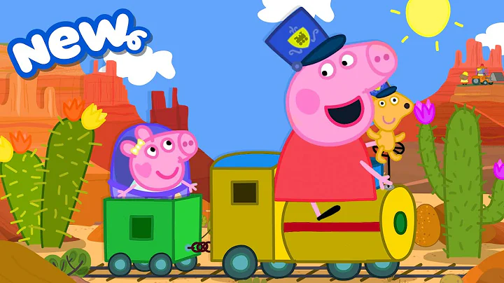 Peppa Pig Tales 2025 🚂 Peppa and Evie's MINI Steam Train Ride 😮 BRAND NEW Peppa Pig Episodes