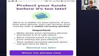 HOW TO CREATE ABRA WALLET