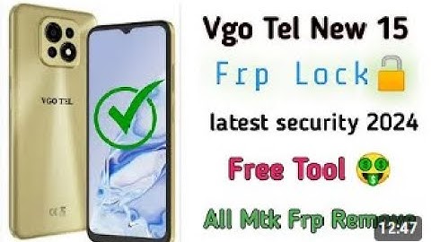 Vgo Tel New 15 Frp Bypass umt Pro Tool Latest Security 2024
