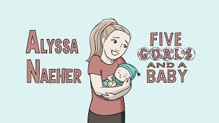 Alyssa Naeher: Five Goals and a Baby | WNT Animated, Presented by Ritz
