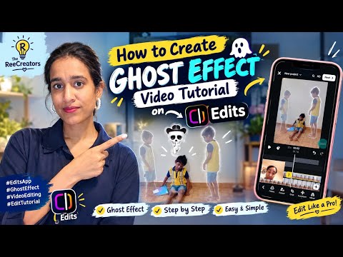 Make This Viral Ghost Effect in 2 Minutes (No PC Needed!) | Edits App