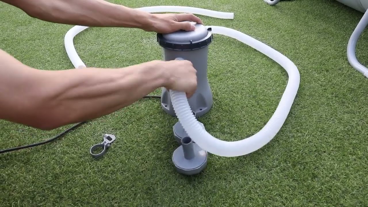 Filtro Para Piscina Bestway - Como montar?