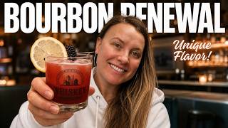 Bourbon Renewal Cocktail | I've Never Had This Flavor!🍸