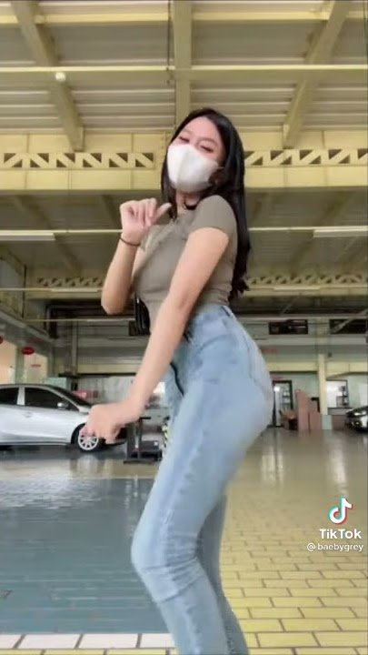 Baeby Grey joget tiktok di tempat umum #tiktok #fyp  #trending