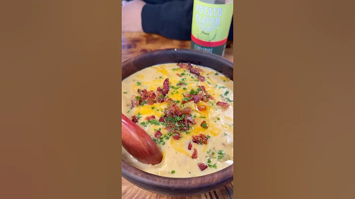 Loaded potato soup with  ​⁠@FireSmokeSociety potato slayer