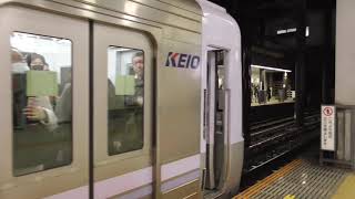 京王井の頭線　1000系1705F編成リニューアル車　明大前駅到着