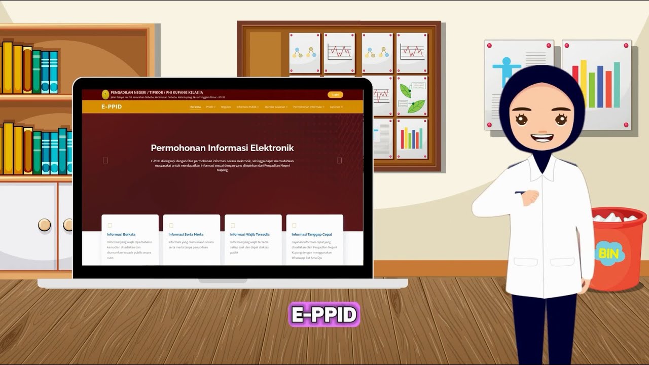 Keterbukaan Informasi di Genggaman: E-PPID PN Kupang Siap Melayani!