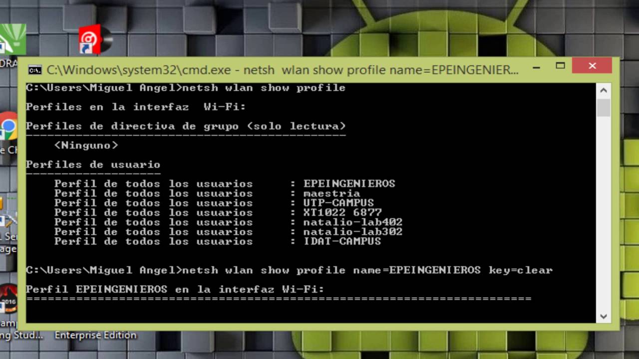 Programa para descubrir clave de red wifi hotspot Programa para descubrir clave de red wifi hotspot
