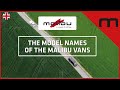 Model designations Malibu Vans