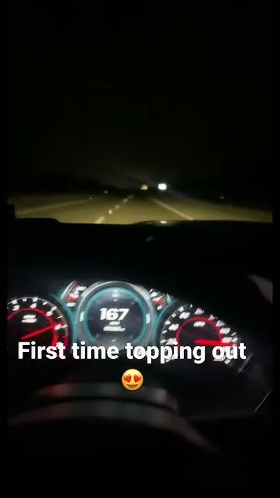 2017 camaro 1ss stock top speed - YouTube