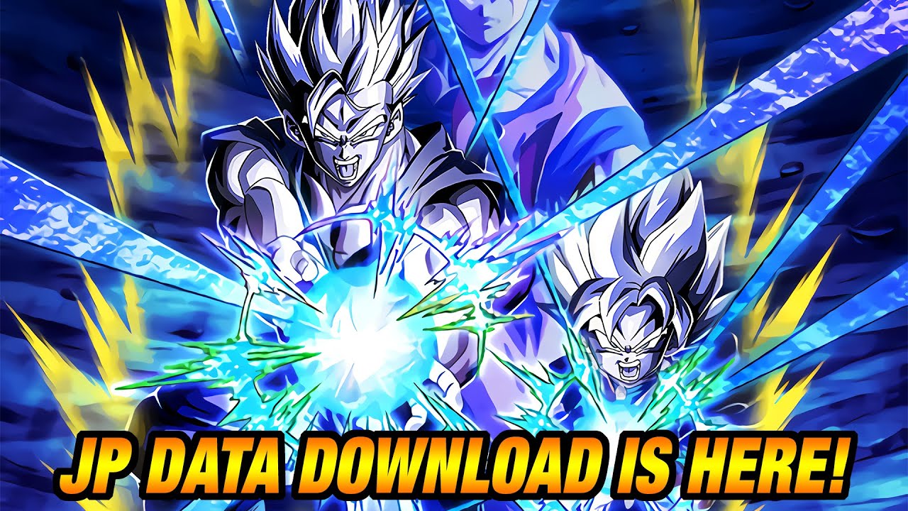 JP DATA DOWNLOAD IS HERE EZA LR GOHAN GOTEN ARE HERE Dragon Ball 