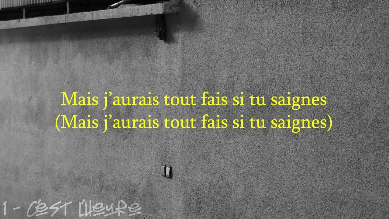 Watch 1mor - C'est l'heure (Lyrics) on YouTube Watch 1mor - C'est l'heure (Lyrics) on YouTube