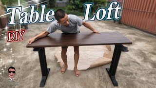 DIY ทำขาโต๊ะ สไตล์ลอฟท์ ด้วยตนเอง Table Loft