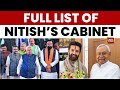 Nitish Kumar's Bihar Cabinet: Choudhury & Sinha as Deputy CMs