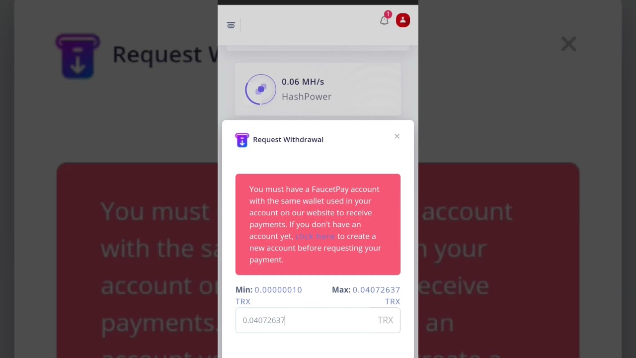 Trx Website Withdrawal 