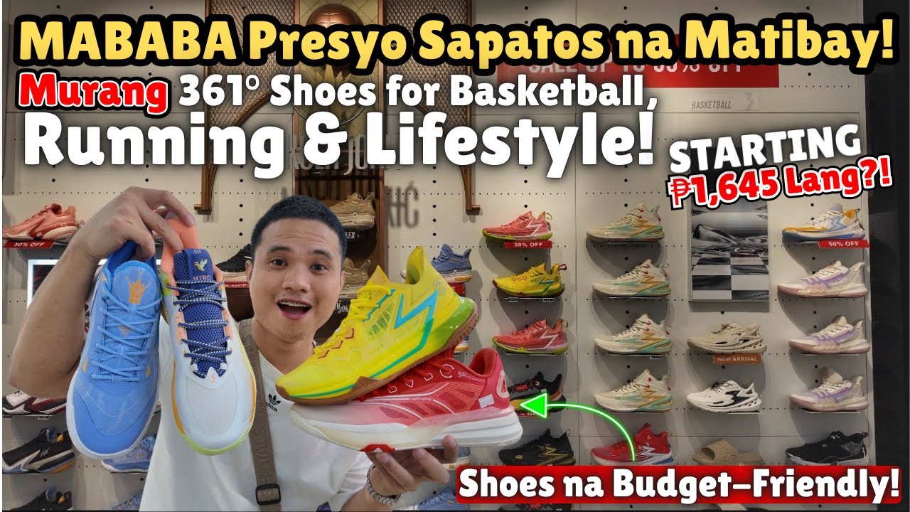 Murang BAGSAK ang presyo ng Basketball Shoes, Katapat sa Kilalang ibang Brand!