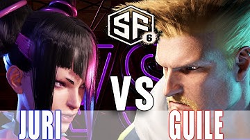 STREET FIGHTER 6 🔥 Juri VS Guile