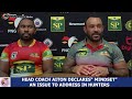 HUNTERS POST MATCH INTERVIEW- HOTPLUS CUP ROUND 11 2025