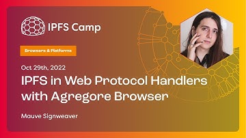 IPFS in Web Protocol Handlers with Agregore Browser - Mauve Signweaver