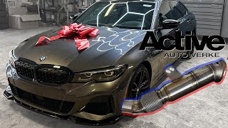 Buying A 2022 M340i + Active Autowerke Downpipe Install | EHOONS G20 Build Ep. 1