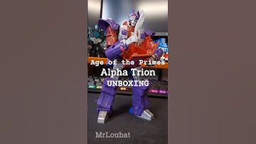 Een heel vreemd figuur | Age of the Primes Alpha Trion Unboxing | MrLoubat | Transformers