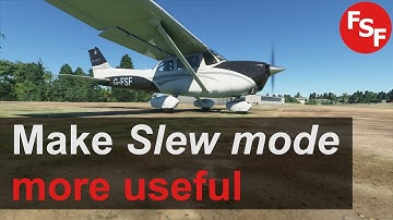 MSFS 2020 - Better slew controls