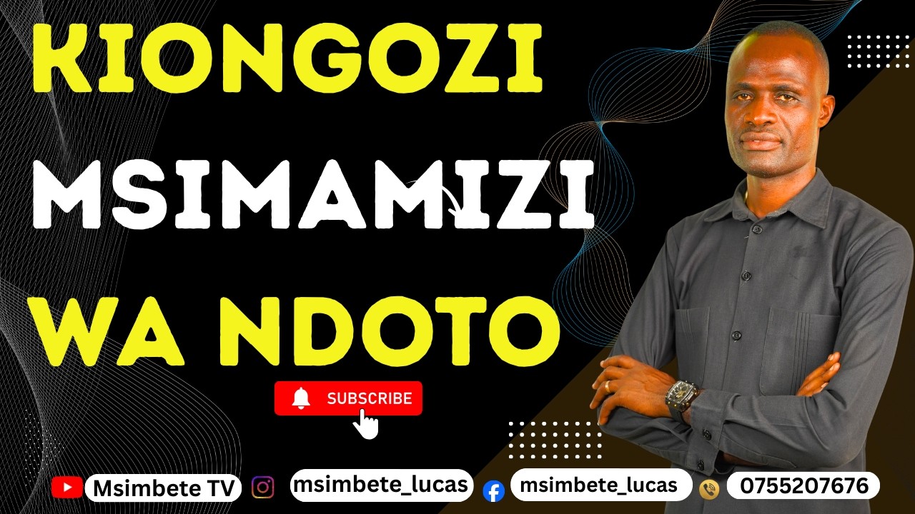 UMUHIMU WA KIONGOZI KATIKA JAMII