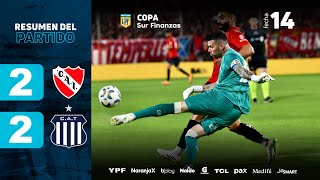 INDEPENDIENTE 2 - 2 TALLERES I Resumen del partido I #CopaSurFinanzas 2024