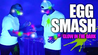 EGG SMASH CHALLENGE! *Glow in the Dark* screenshot 3