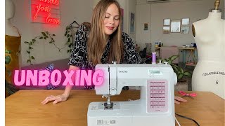 UNBOXING maquina de coser digitalizada BROTHER SH7700