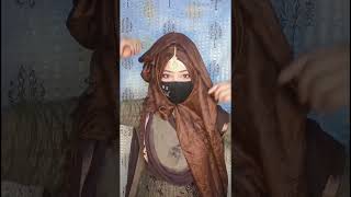 Easy Leyared Hijab With Tikki Tutorial 2024Saree Salwar Kameez Party Wedding Special Hijab Tutorial