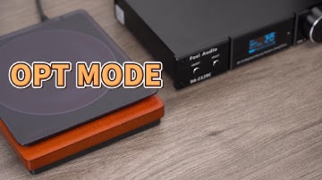 How to connect optical cable from CD player to Fosi Audio DA2120C?