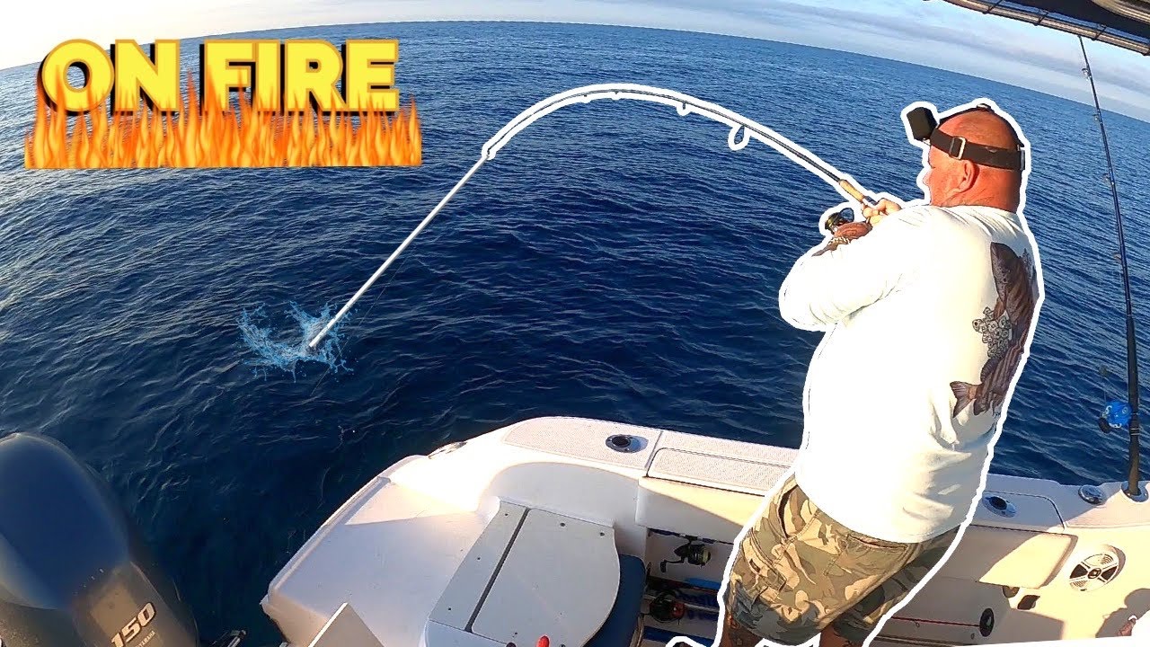Rod n Reel Overboard? Epic Day Offshore with MIKE D! YouTube