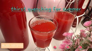 Healthy Summer Drink ! 100% PURE WATERMELON JUICE