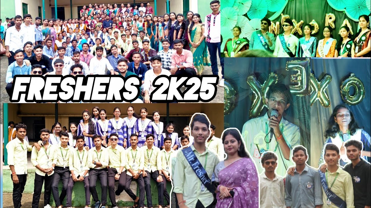 Freshers Party -2K25 🎉 Panchayat College Bargarh, Economic Department #vlog #nexora #2025