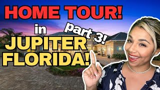 Home Tour In Jupiter Florida!  Bridgewater 2024! (Part 3!)