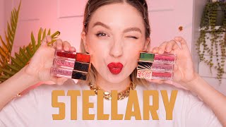 ОБЗОР НА ВСЕ ПОМАДЫ STELLARY LIP TATTOO / 10 ОТТЕНКОВ НА ГУБАХ