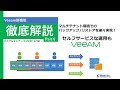 Veeam新機能 徹底解説 Part 6：マルチテナント環境でのバックアップ/リストアを楽々実現！ ユーザによるセルフサービスな運用もVeeamで！