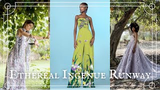 ETHEREAL STYLE INGENUE STYLE on the Runway// Style Essence in high end fashion// SS21 Fashion Shows