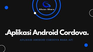 Cara Membuat Aplikasi android cordova menggunakan Nasa API screenshot 1