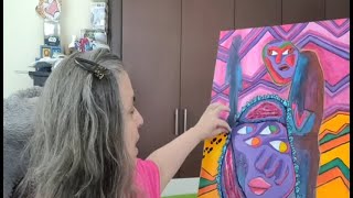 The Artists Choice:  Paper or Fabric for Embroidery?