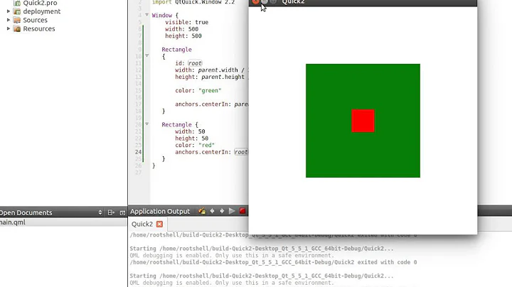 QML Qt - 140 QML Anchors