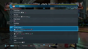 TEKKEN™7 Xiaoyu 10 hit combo