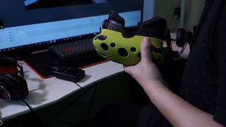 HTC Viveと普通のマイクの比較