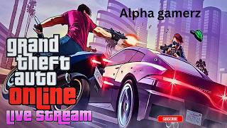 GTA 5 GAMEPLAY😊  //ALPHAGAMERZ is live 🔴