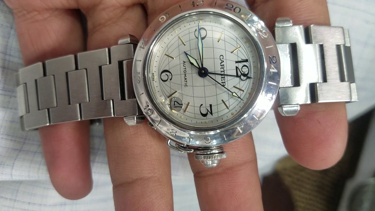 cartier pasha gmt 2377