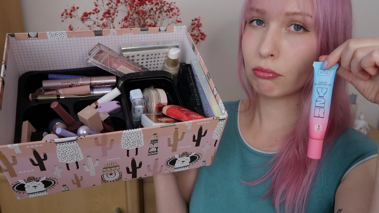 [ASMR po polsku] przegląd kosmetyków kolorowych 🌸 (show & tell, szept)