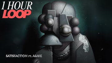 Gunna - satisfaction (feat. Asake) [Official Visualizer] | 1 HOUR LOOP
